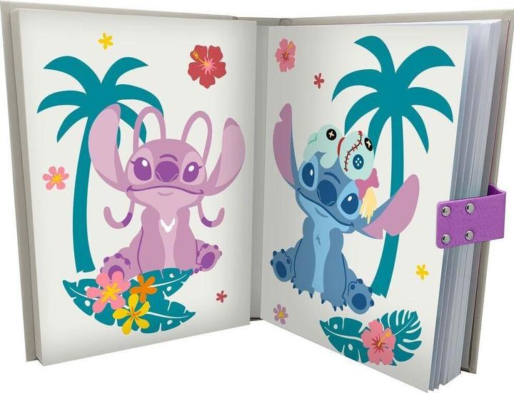 Produktbild Kids Euroswan Disney Stitch secret diary code (21x15,5 cm, Harter Einband)