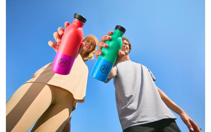 Actual product image 24 Bottles Trinkflasche Urban 500 ml, Wave (0.50 l)