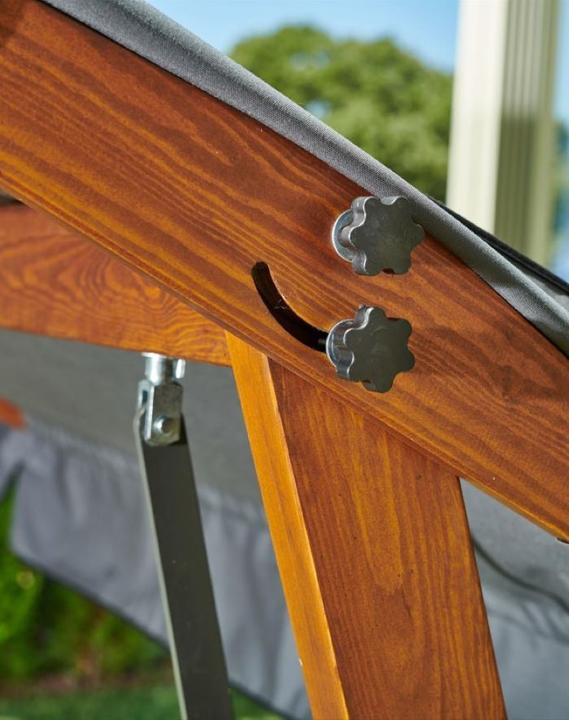 Produktbild Homitis Lyon Garden Triple Swing Chair