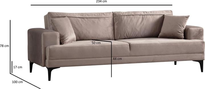 Produktbild Atelier del Sofa Astana (3-Sitzer)