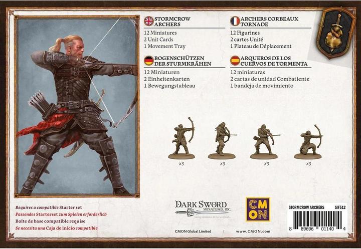 Actual product image Cmon Song of Ice & Fire - Stormcrow Archers (Bogen- (German)