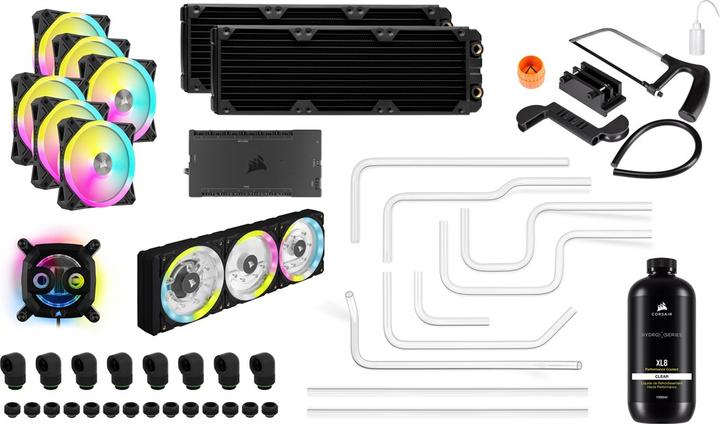 Actual product image Corsair Hydro X Series iCUE XH5000i RGB PRO Cooling Kit - Black