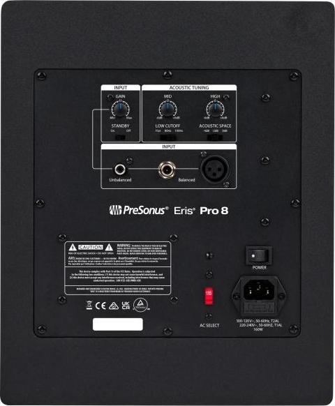 Produktbild PreSonus Studio-Monitor Eris Pro 8 1 Paar mit Boxenständer (Aktiv, 1 Stk.)
