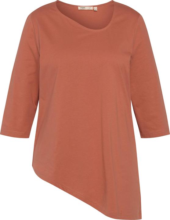 Actual product image Ulla Popken Eco Cotton Asymmetric Wave Tee (46, 48)