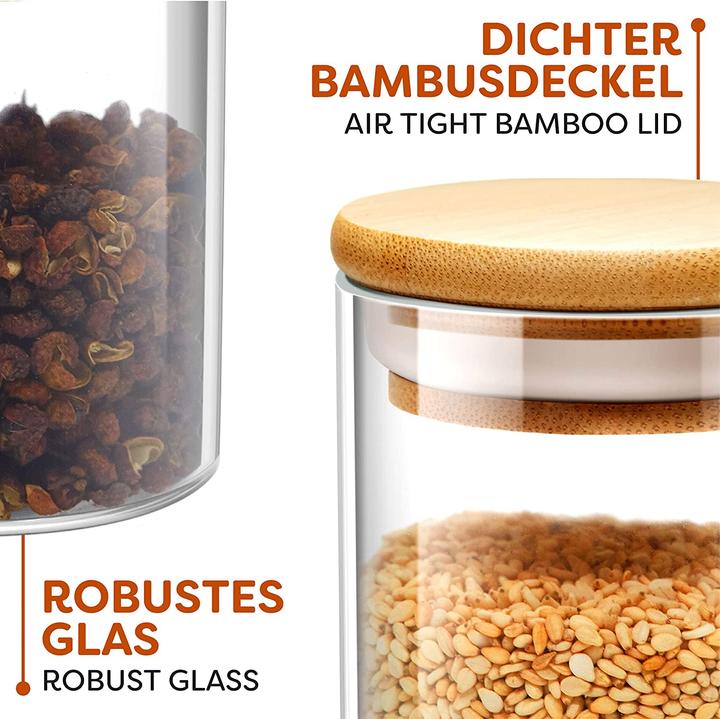 Image du produit Praknu Gewürzgläser Set (0.25 l)