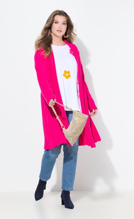 Actual product image Miamoda A-line structured blend cardigan (54)