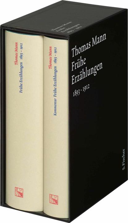 Produktbild Werke - Briefe - Tagebücher. GKFA (Band 2.1 und Band 2.2): Frühe Erzählungen 1893-1912 (Deutsch, Terence James Reed, Thomas Mann, 2004)
