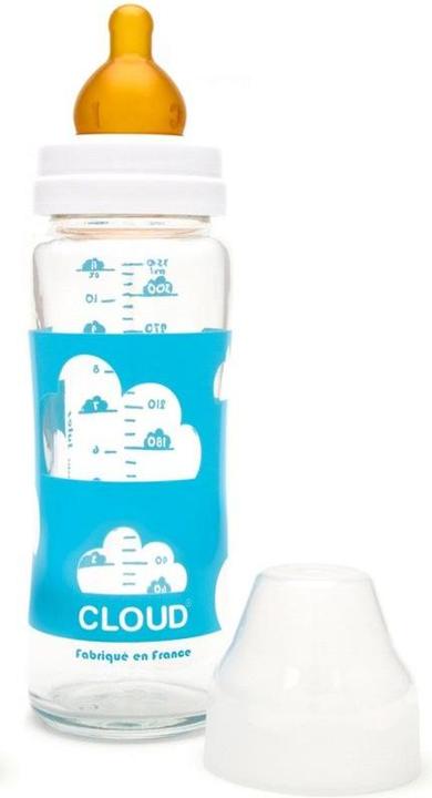 Actual product image Cloud Jules" glass baby bottle (330 ml)