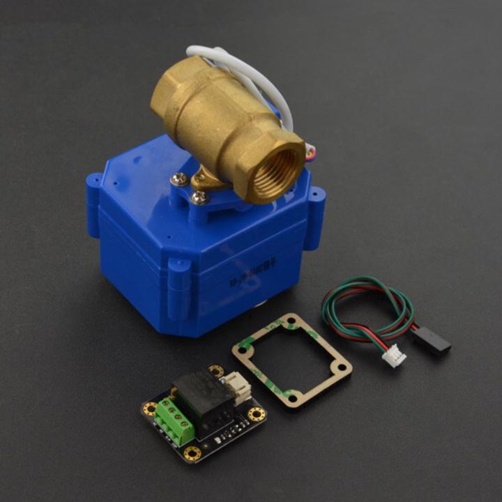 Image du produit DFRobot 12V Vanne à bille DN15 1/2 pouce