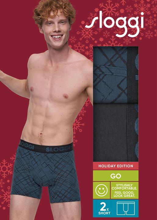 Produktbild Sloggi Go Holiday Short (S, 2er Pack)