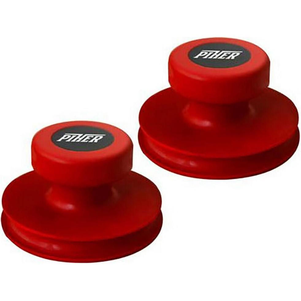 Piher, Maniglia a ventosa, Maniglie per il trasporto del vetro 2 pezzi Ø8,5 cm, max. 10 kg (10 kg)