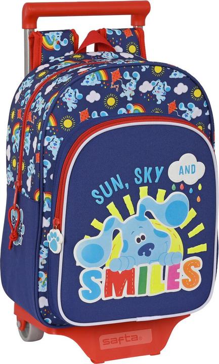 Produktbild Safta Schulrucksack mit Rädern Blue's Clues Marineblau (26 x 34 x 11 cm)