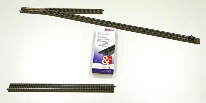 Actual product image Piko A track with bedding track set B (Track H0)
