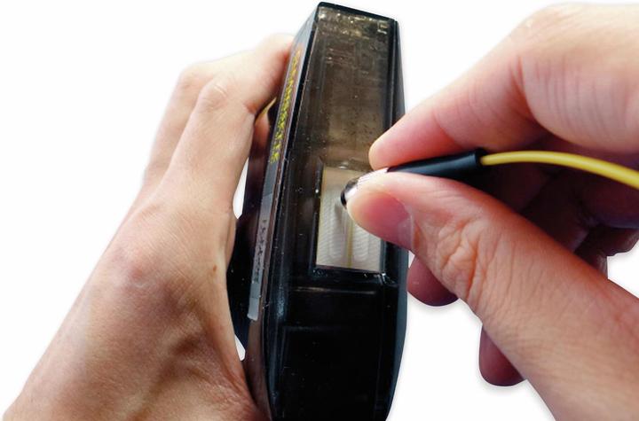 Actual product image Hobbes CLEANSSETTE Fiber Optic Connector Cleaner (Tool)