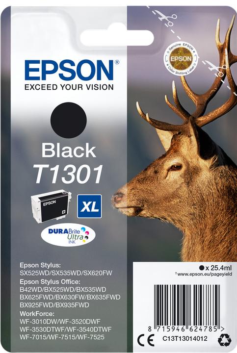 Produktbild Epson T1301 DuraBrite Ultra (BK)