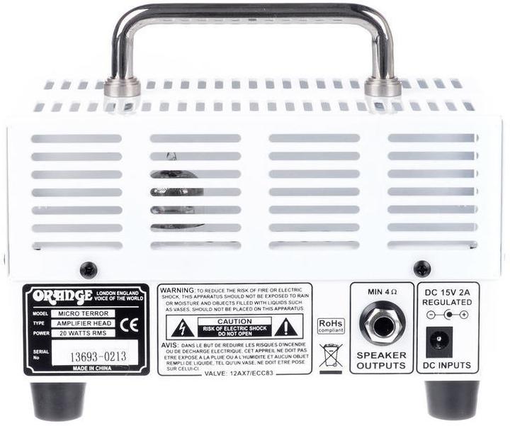 Actual product image Orange Top Micro Terror MT-20 Wit (Guitar, 20 W)