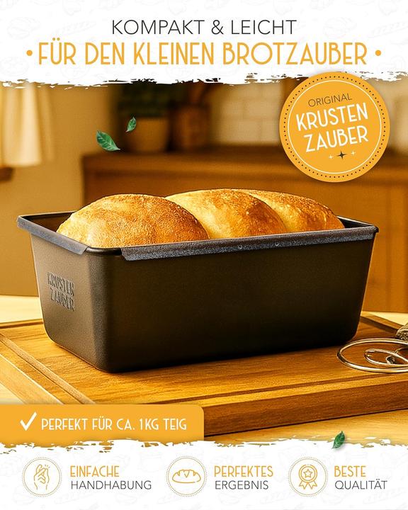Produktbild Krustenzauber Brotbackform mit Deckel