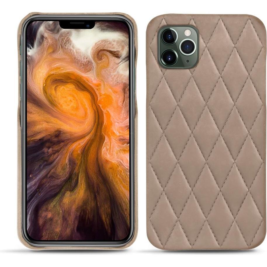 Noreve Lederschutzhülle (Apple iPhone 11 Pro Max), Smartphone Hülle, Beige