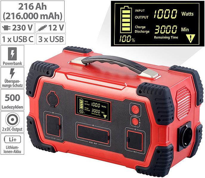 Produktbild Revolt Powerstation & Solar-Generator (800 Wh, 7 kg)