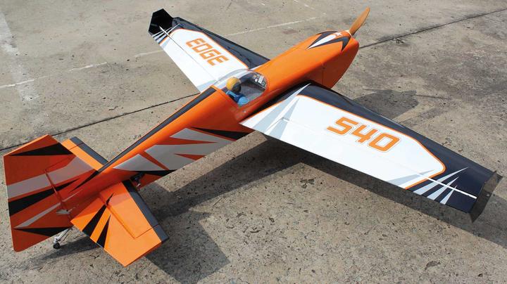 Produktbild Seagull Models SG-Models ) Edge 540 V3 77.5" 35-40cc Orange upgrade Carbon Akrobatik Version (Kunstflug)