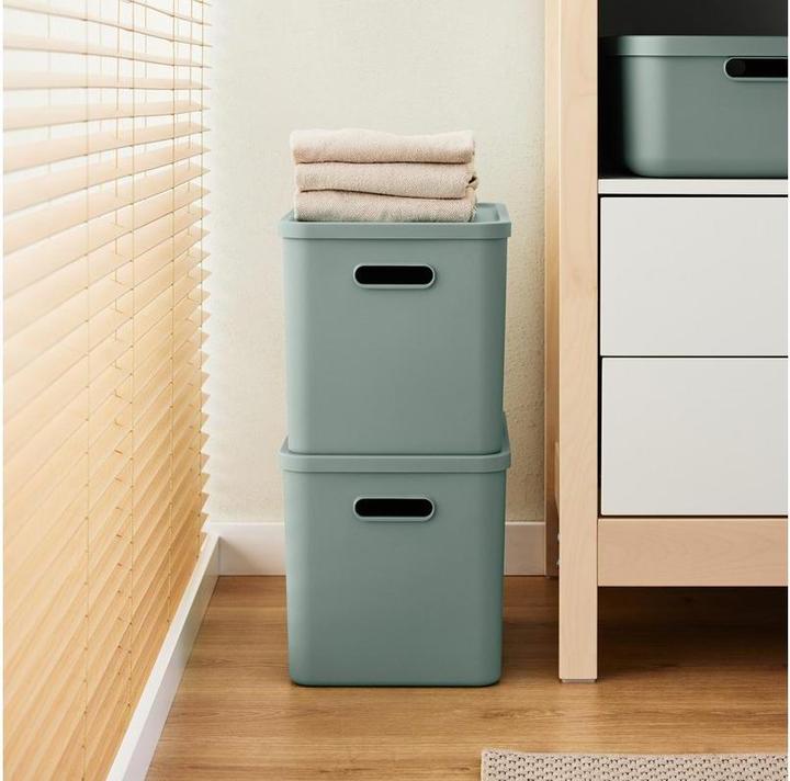 Image du produit Rotho Babydesign Spielzeugbox KAYO L Sage Green