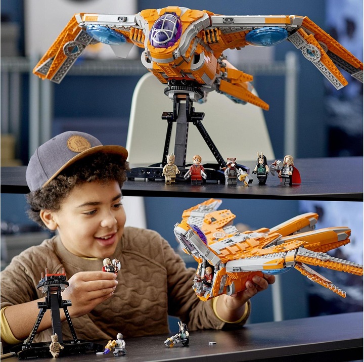 Actual product image LEGO The Ship of the Guardians (76193, LEGO Marvel)