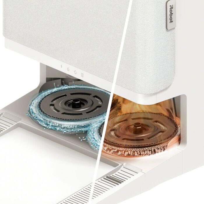 Image du produit iRobot Roomba Plus 505 Combo + AutoWash Dock (7000 Pa, Tampons d'essuyage (rotatifs))