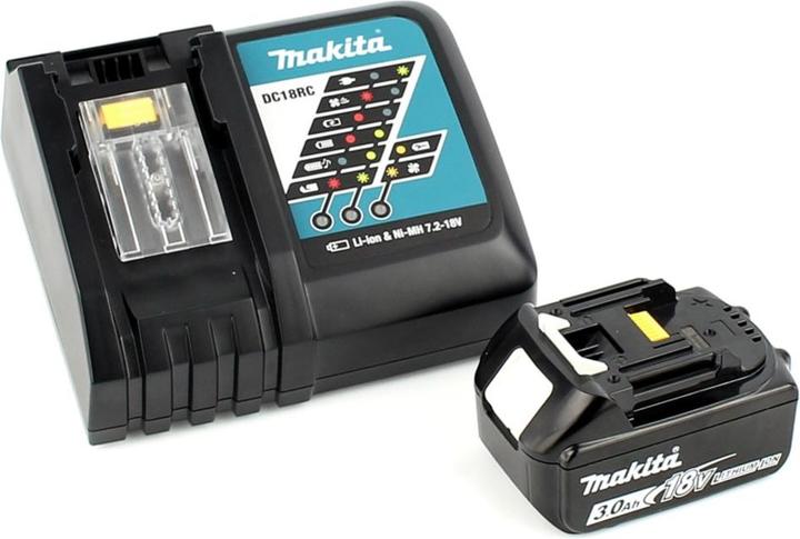 Actual product image Makita DFS 250 RF1J Battery drywall screwdriver 18 V Brushless + 1x battery 3.0 Ah + charger + Makpac (Rechargeable battery operated)