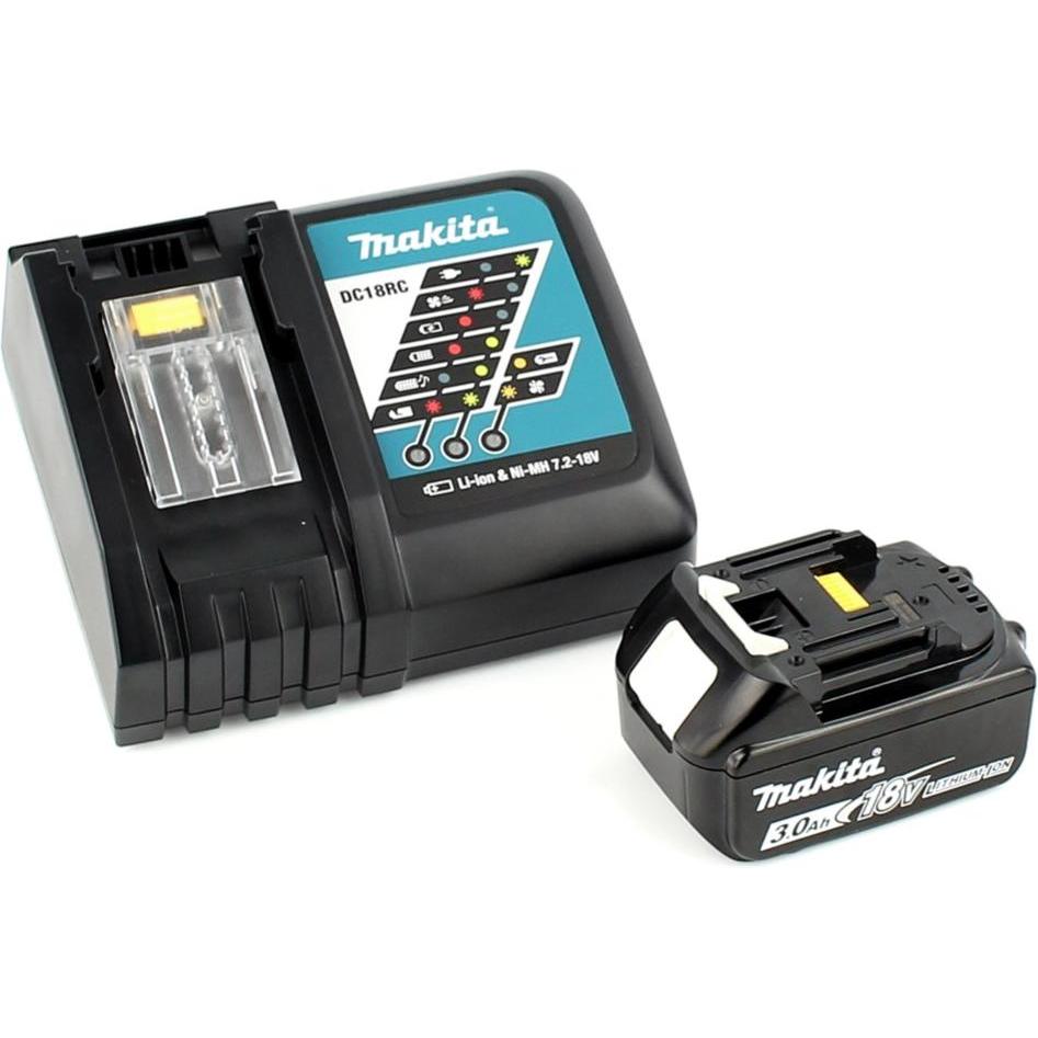 Thumbnail - Makita, Bohrmaschine + Akkuschrauber, DFS 250 RF1J Akku Trockenbauschrauber 18 V Brushless + 1x Akku 3,0 Ah + Ladegerät ...