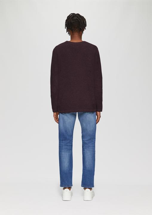 Produktbild S.Oliver Strickpullover Strickpullover aus Melangegarn (XS)