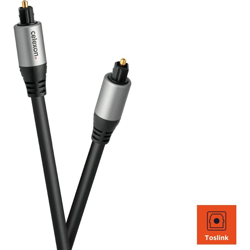Thumbnail - Celexon Toslink Optisches Audiokabel 7,5m - Professional Line (7.50 m, TOSLINK), Audio Kabel