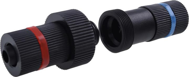 Actual product image Alphacool HF Quick Release Coupling Set 11/8mm - Black