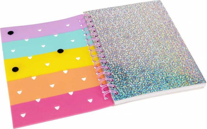 Actual product image Starpak Silicone notebook A5 fruit (A5, Soft cover)