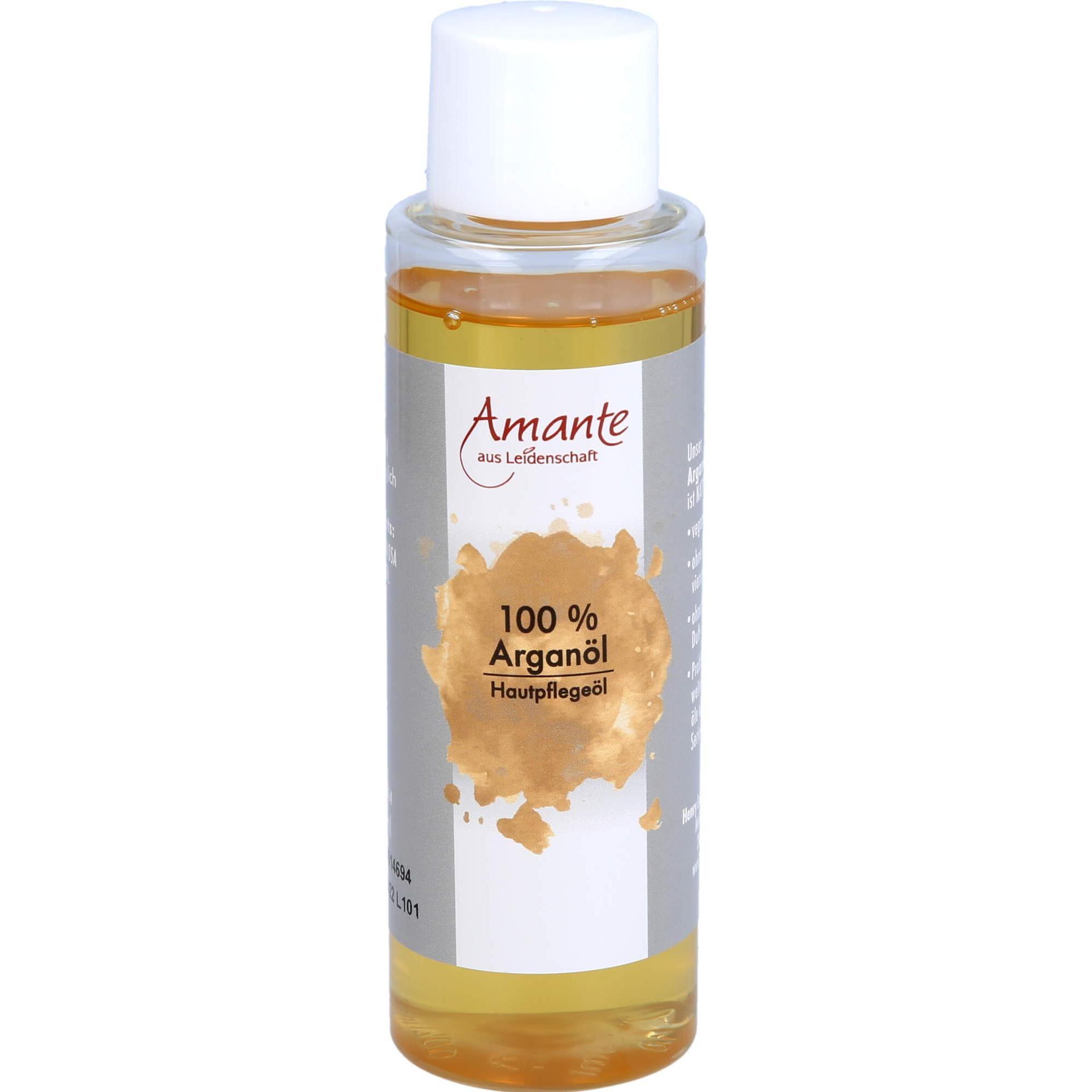 Henry Holt, Bodylotion, Arganöl 100 % rein - Hautpflegeöl Amante, 100 ml OEL (Körperöl, 100 ml)