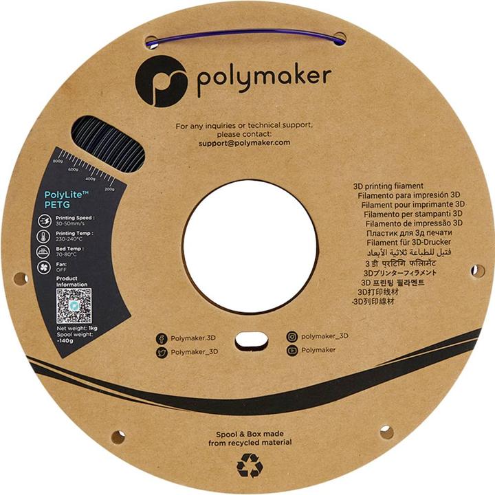 Produktbild Polymaker Filament (PETG, 1.75 mm, 1000 g, Blau)