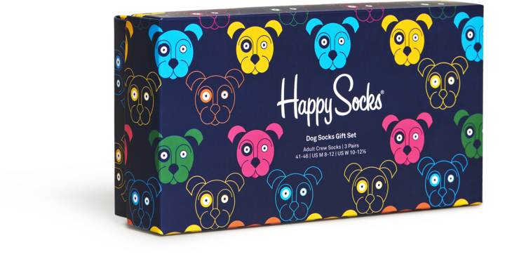 Actual product image Happy Socks Mixed Dog (pack of 3, 41 - 46)