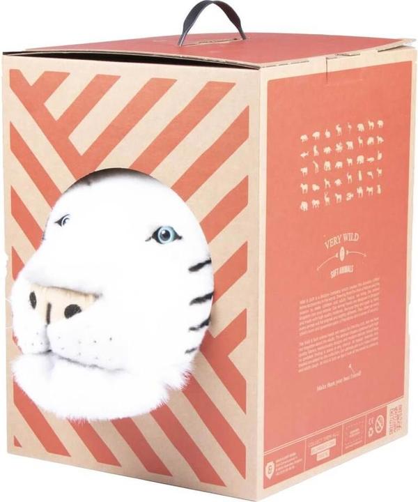 Actual product image Wild & Soft Animal head Tiger Albert