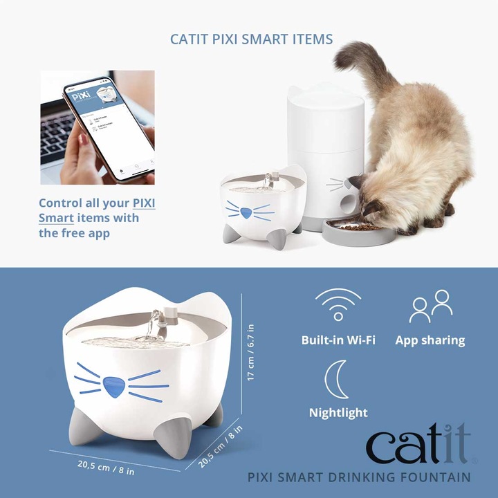 Image du produit Catit Pixi Fontaine à boire Smart (2 l)