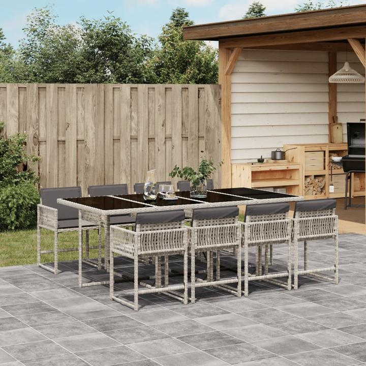 Produktbild vidaXL Garten Essgruppe (220 x 106 x 73 cm)