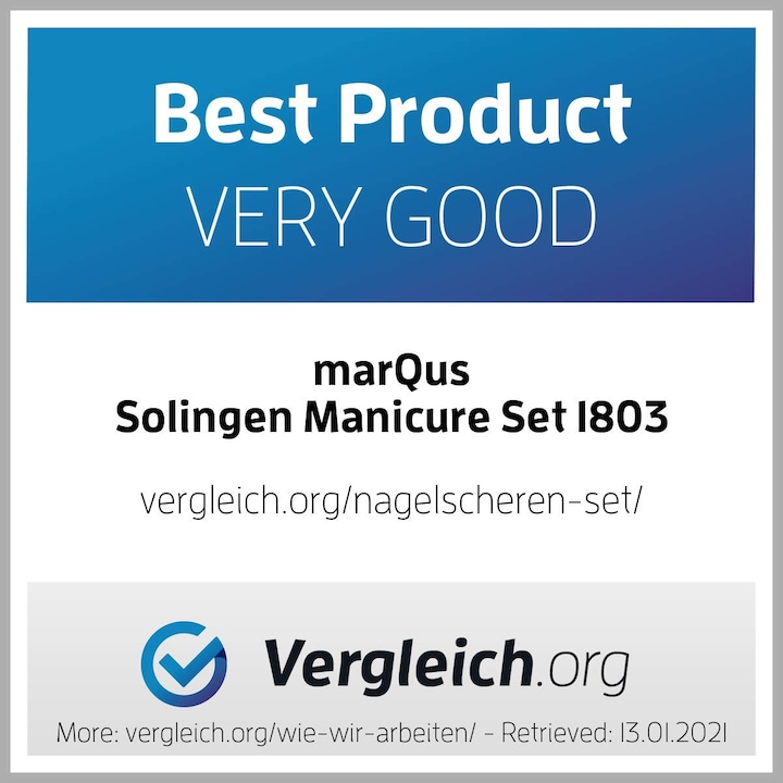 Produktbild MarQus Maniküre Set, schwarz