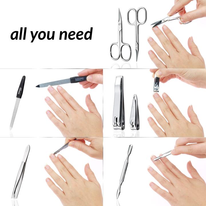 Actual product image MarQus Manicure set, black