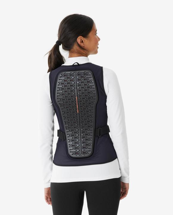 Wedze Rückenprotektor Damen MTB Ski Snowboard - DBCK 500 schwarz