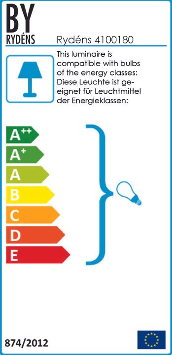 Energie-Label By Rydens Hermine (E14)