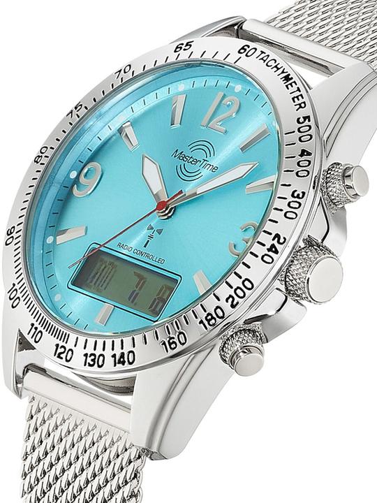 Actual product image Master Time MTGA-10963-32M Herrenuhr Sporty Big Date Chronograph 42mm 5ATM (Chronograph, Sports watch)