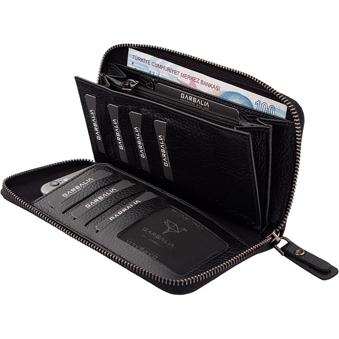 Thumbnail - Lucky Bees, Damen, Portemonnaie, Loretta, Schwarz