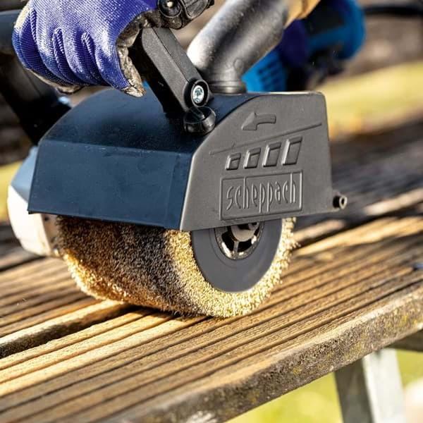 Produktbild Scheppach Metalldrahtbürste