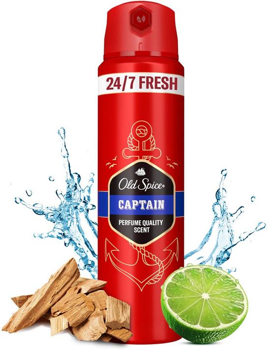 Produktbild Old Spice Captain Deodorant Spray (Spray, 200 ml)