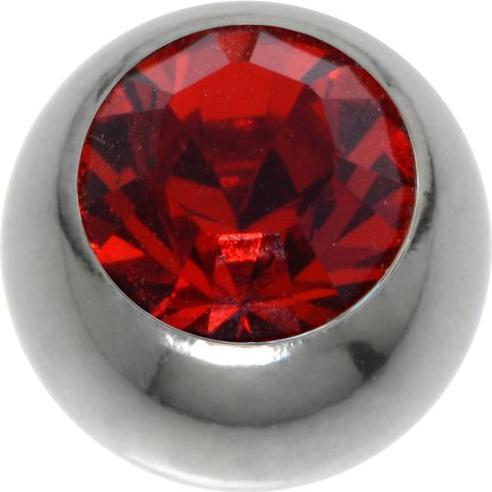 Rot, silberfarbig