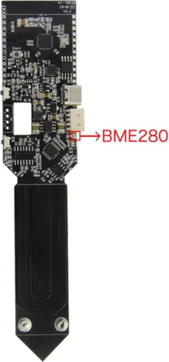 Actual product image Lilygo T-HiGrow ESP32 Soil Moisture Sensor with BME280 (Without ABS Housing)