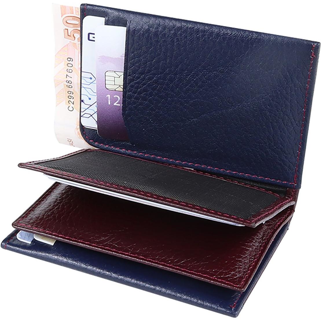 Lucky Bees, Herren, Portemonnaie, Wyatt, Blau